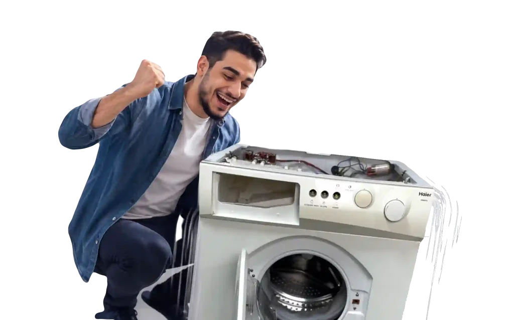 علت لرزش لباسشویی هنگام خشک‌کن