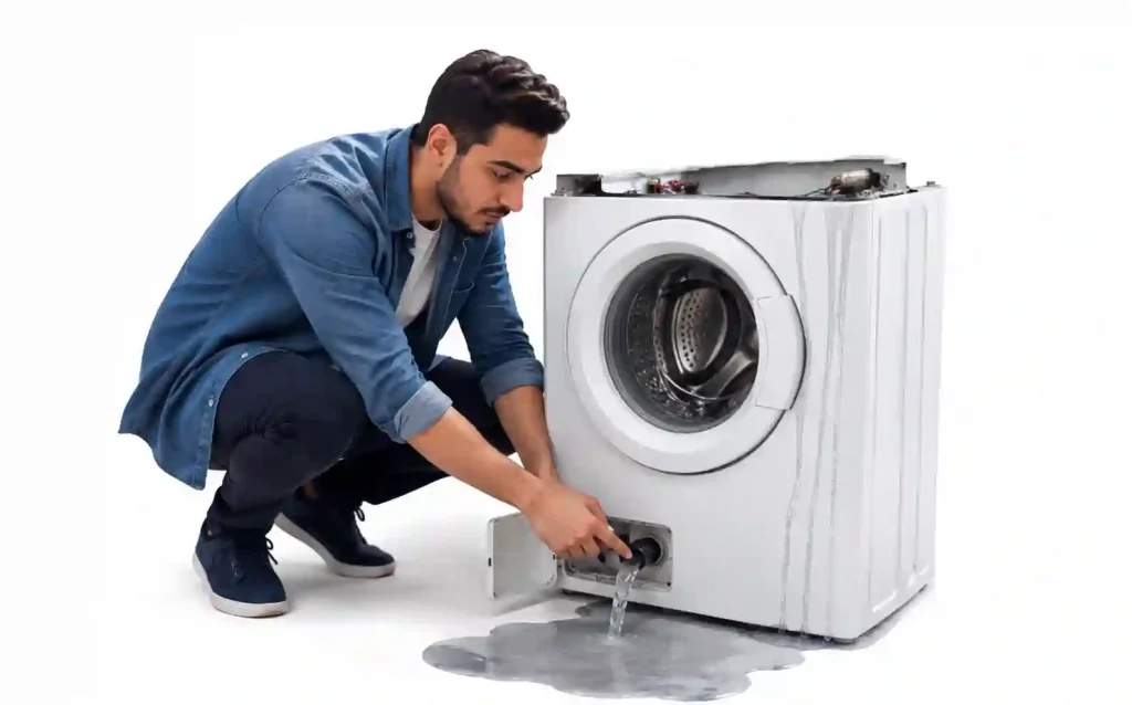 علت نشت آب از زیر ماشین لباسشویی