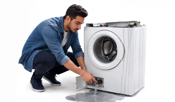 علت نشت آب از زیر ماشین لباسشویی